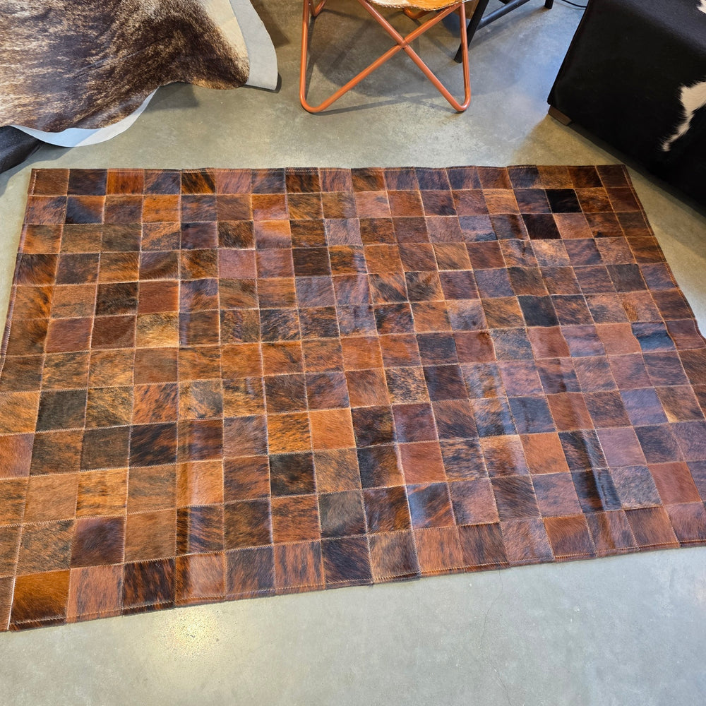 MEDIUM SIZE Patchwork Rectangle Rug - Dark Exotic - ONE IN STOCK