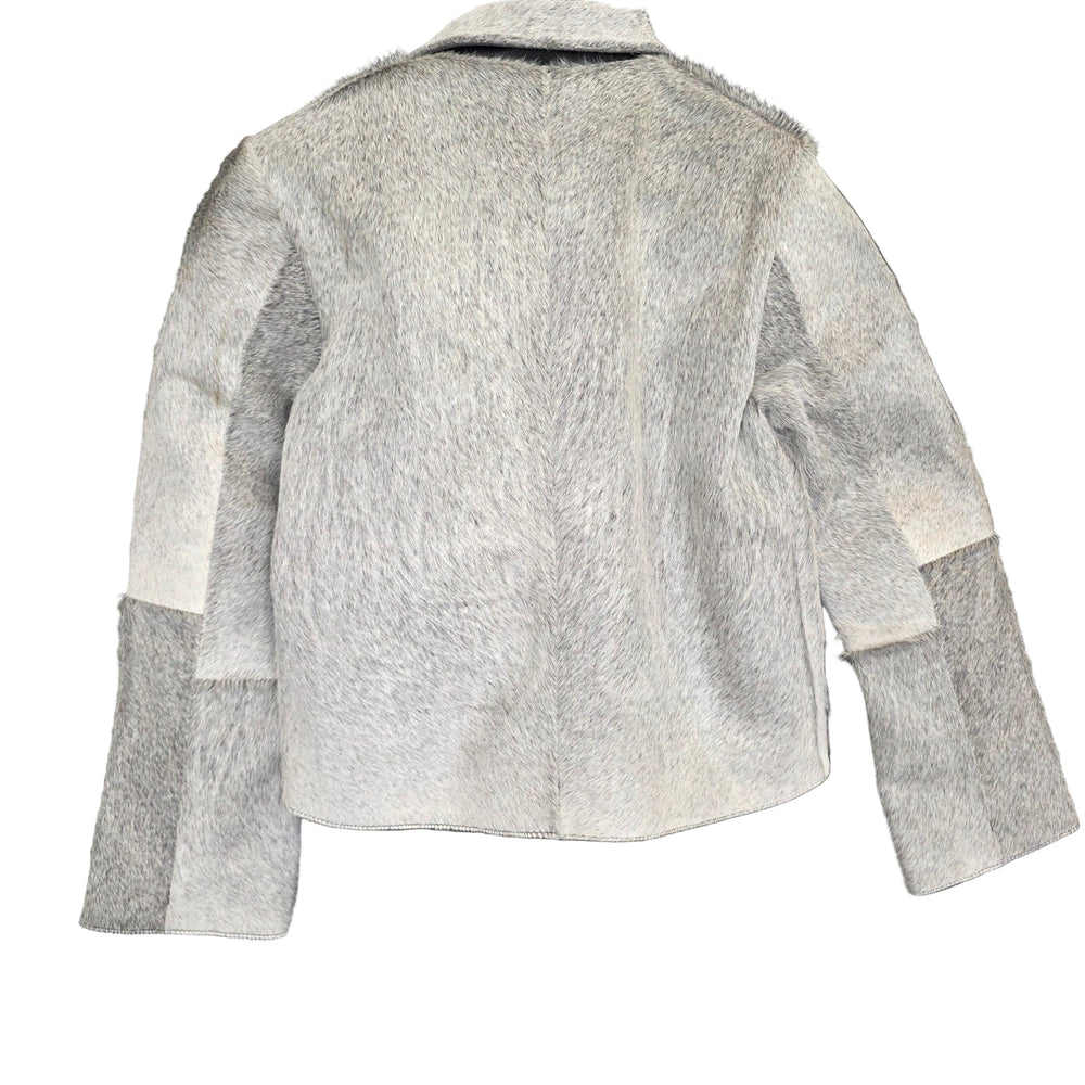 Extra Small size - Cowhide Jacket All Grey