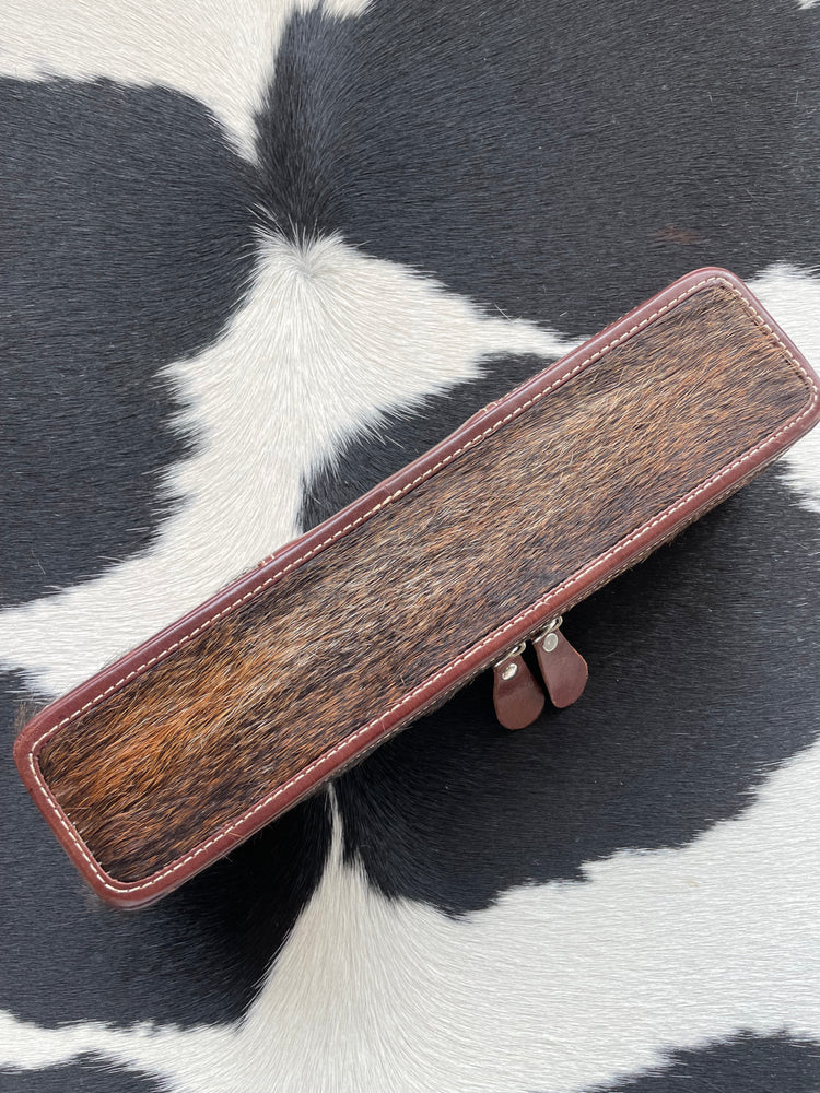 Dark Brown Brindle Hair Straightener Case