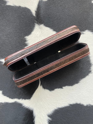 Dark Brown Brindle Hair Straightener Case