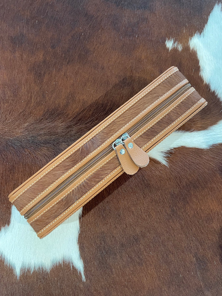 All Tan Hair Straightener Case