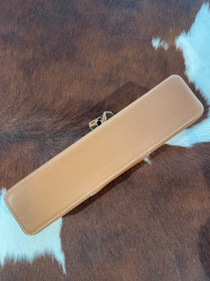 All Tan Hair Straightener Case