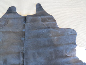 Large Cowhide - Almost All Black