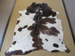 Cowhide Medium  - Black Brown Slate Tri Colour
