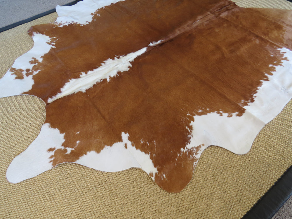 Large Cowhide - Soft Brown Hereford