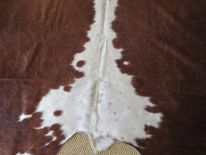 Large Cowhide - Dark Brown Hereford