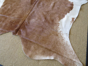 Large Cowhide - Soft Brown Hereford