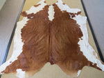 Large Cowhide - Soft Brown Hereford