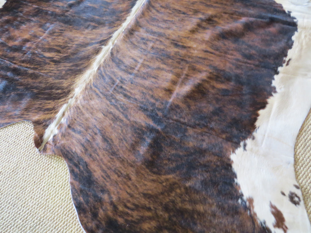 Large Cowhide - Dark Brindle