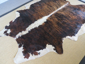 Large Cowhide - Dark Brindle