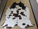 SALE Large Cowhide - Brown and White - SKU 9335