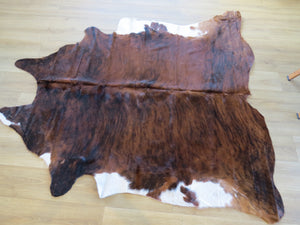 Large Cowhide - Dark Brindle