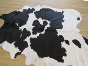 Large Cowhide - Black + White XL - great value