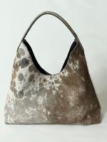 Cowhide Shoulder Bag - Sand