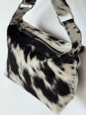 The Mini  - Black + White Dappled