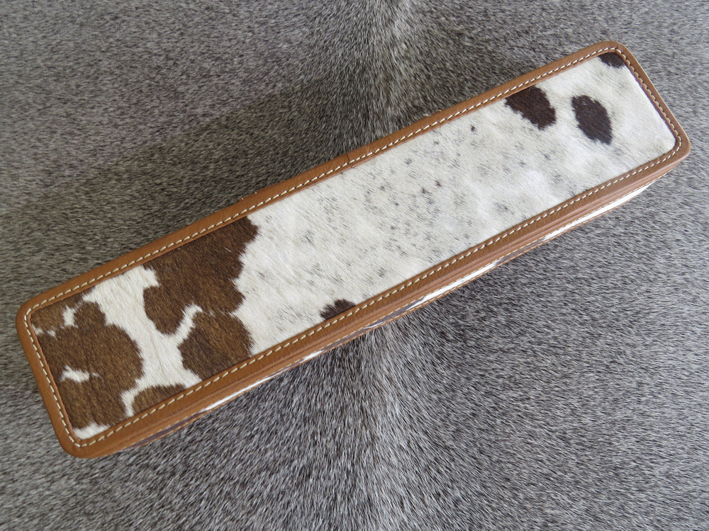 Tan + White Bold Hair Straightener Case