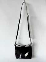 The Mini Shoulder 2 in 1  - Black + White Bold