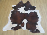 Large Cowhide - Red Black