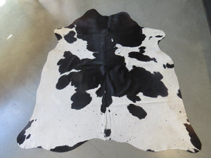 Cowhide Medium SKU 239 - Black & White