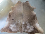 Cowhide Medium  SKU 242 - Taupe Long Haired