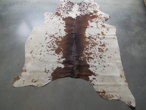 Cowhide Medium  SKU 255 - Tan + White Speckled