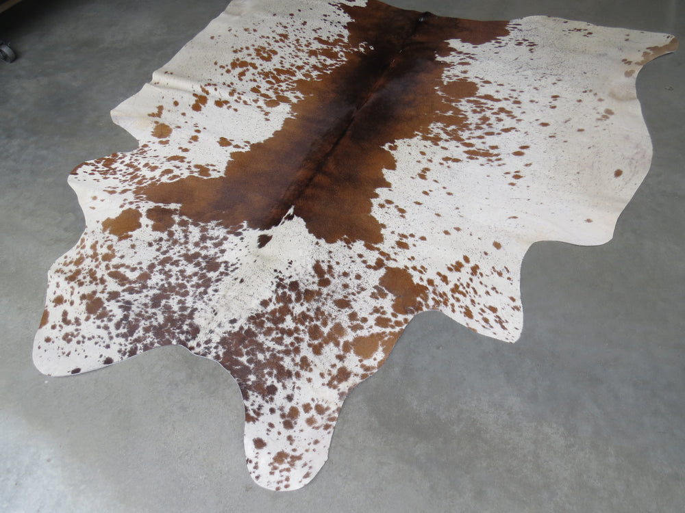 Cowhide Medium  SKU 255 - Tan + White Speckled