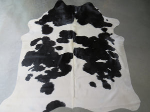 Cowhide Medium SKU 244  - Black & White