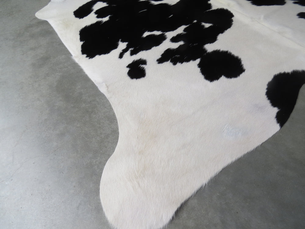 Cowhide Medium SKU 244  - Black & White