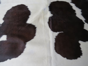 Cowhide Medium SKU 252 - Black, Chocolate & White