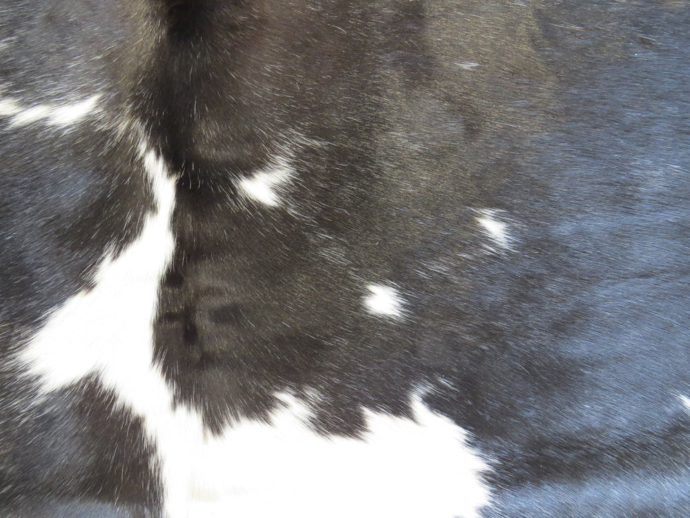 Cowhide Medium SKU 254  - Black & White