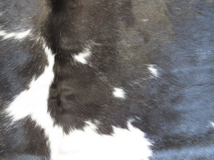 Cowhide Medium SKU 254  - Black & White