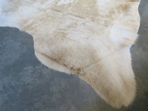 Premium Large Cowhide - Champagne - SKU 9255a