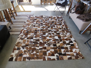 Patchwork Rectangle Rug - Tri-Colour Large - ONLY ONE IN STOCK