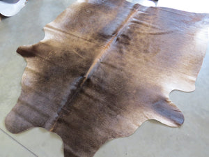 Cowhide Medium SKU 724  - Dark Taupe Caramel - stunning