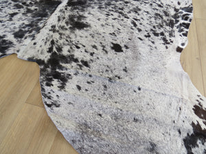 Super Cowhide Black & White Salt + Pepper (Speckled Park) - SKU 9480