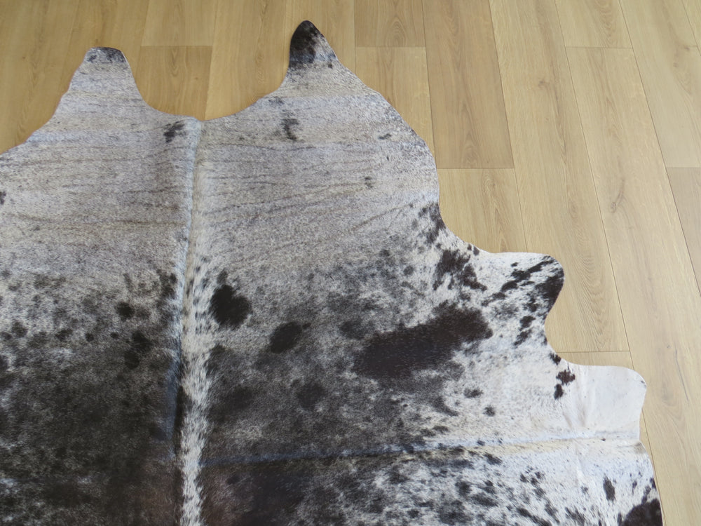 Super Cowhide Black & White Salt + Pepper (Speckled Park) - SKU 9480