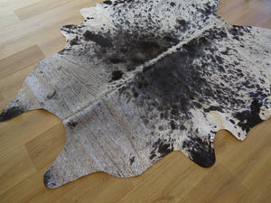 Super Cowhide Black & White Salt + Pepper (Speckled Park) - SKU 9480