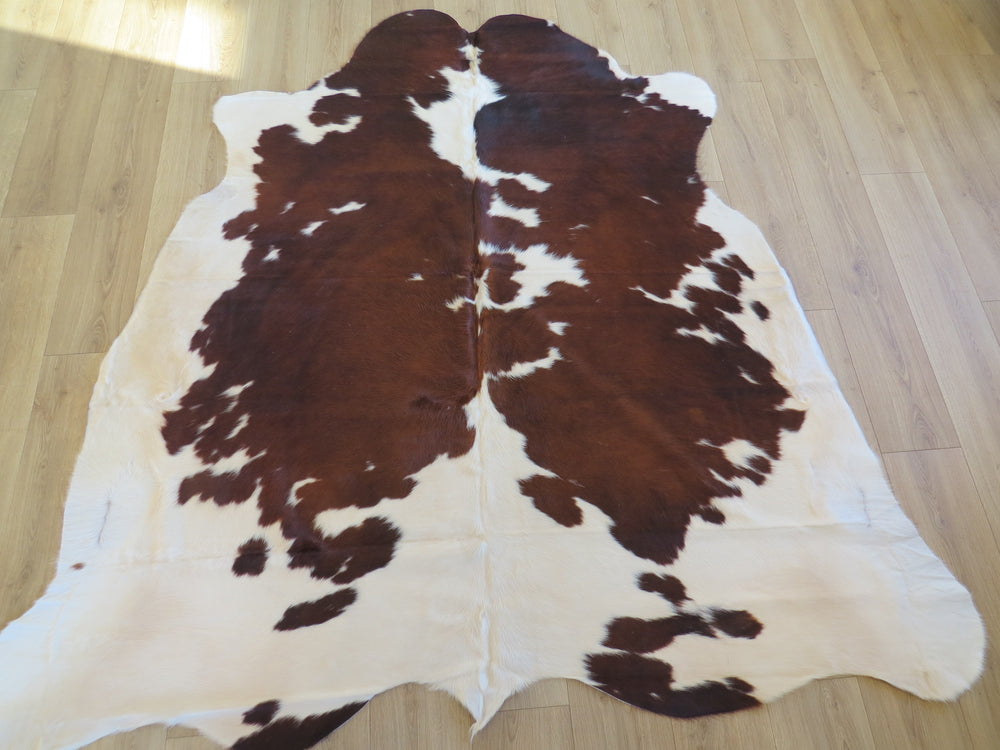 Large Cowhide - Copper Brown Tri Colour- SKU 9490