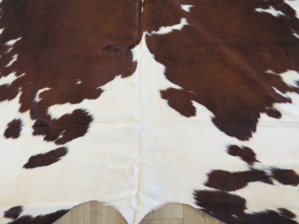 Large Cowhide - Copper Brown Tri Colour- SKU 9490