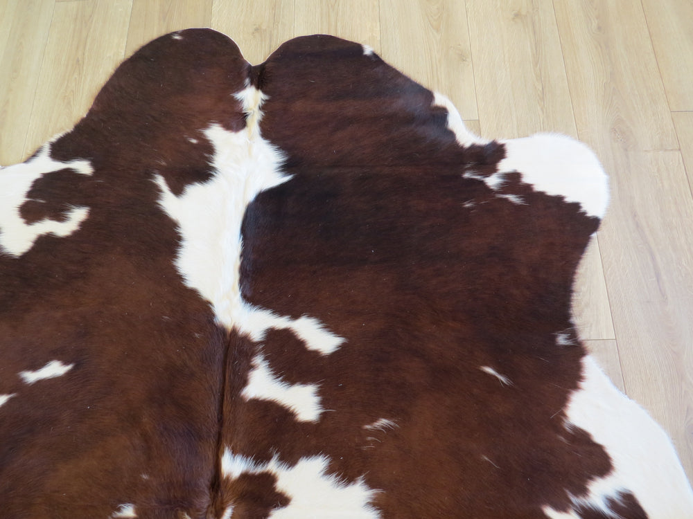 Large Cowhide - Copper Brown Tri Colour- SKU 9490