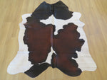 Large Cowhide - Red Black - SKU 9483