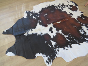 Large Cowhide - Red Black - SKU 9484