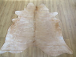 Cowhide Medium SKU 726  - Blond Swirl