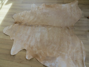 Cowhide Medium SKU 726  - Blond Swirl