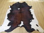 Large Cowhide - Red Black - SKU 9422