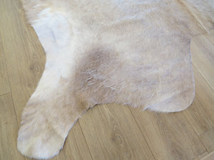 Premium Large Cowhide - Champagne - SKU 9472