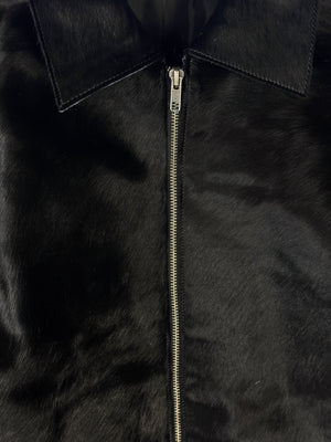 Small size - Cowhide Jacket All Black