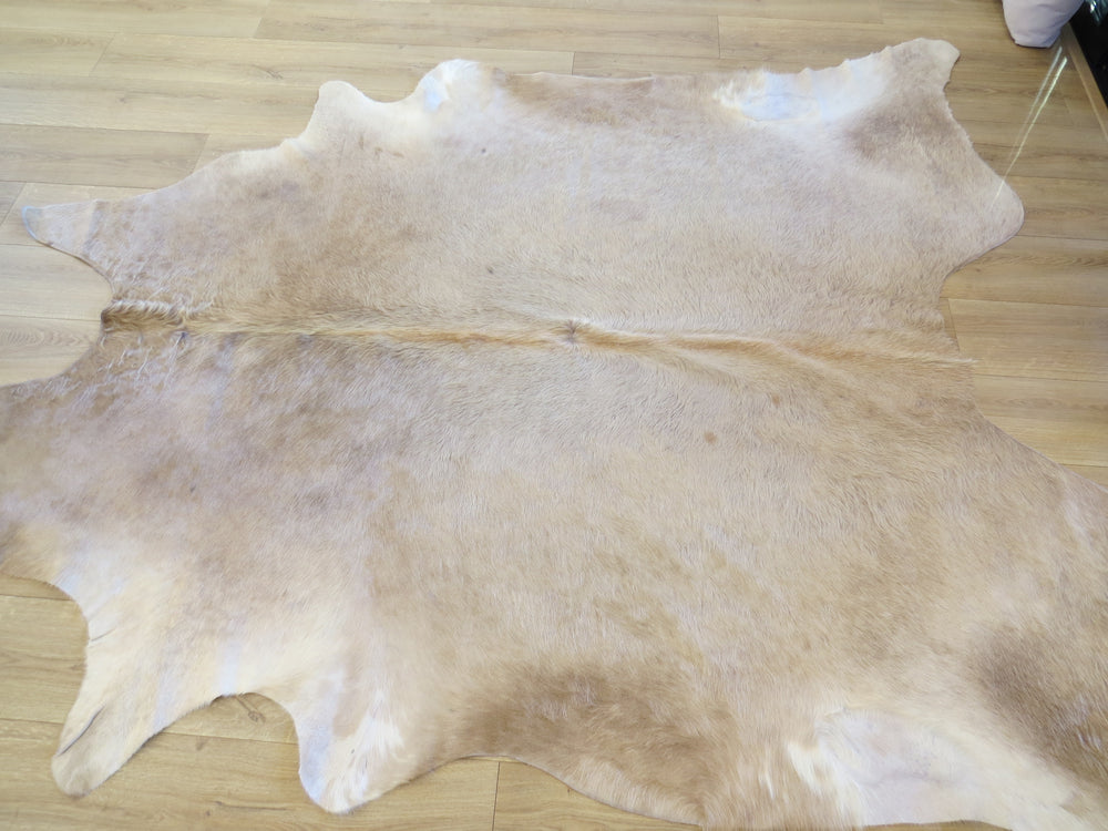 Premium Large Cowhide - Champagne - SKU 9472