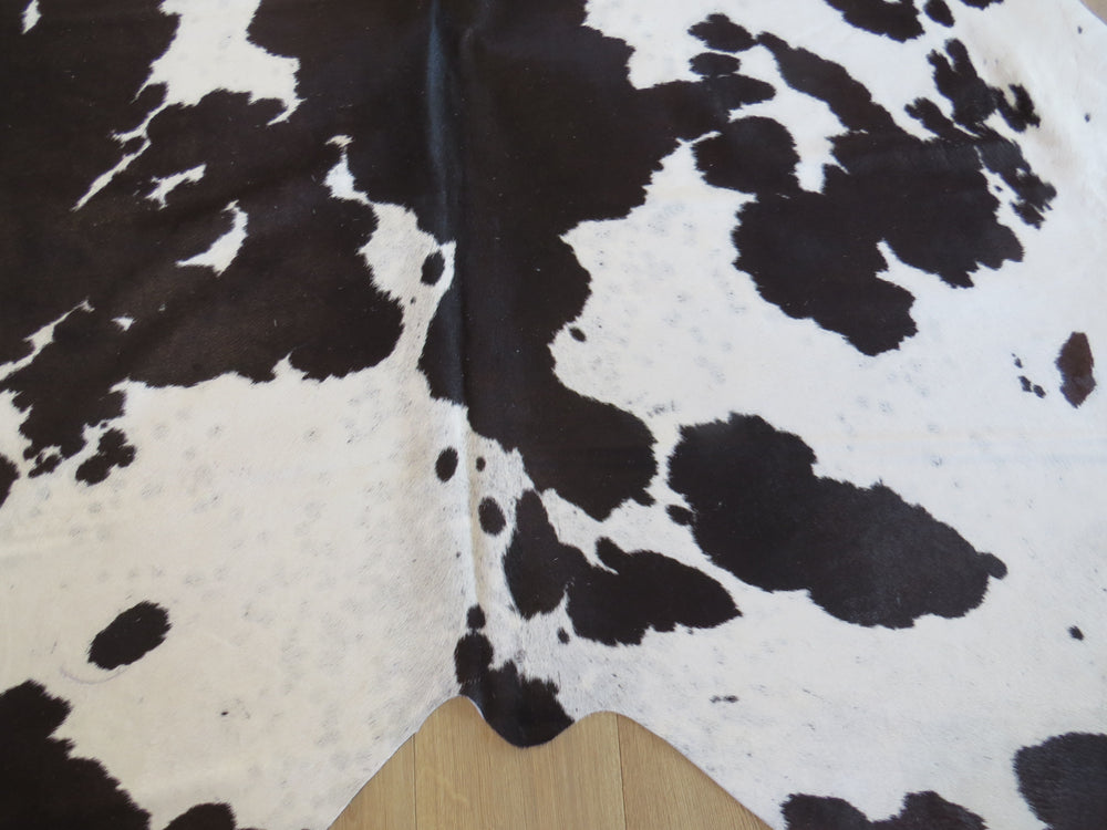 Large Cowhide - Chocolate + White dapple  - SKU 9507