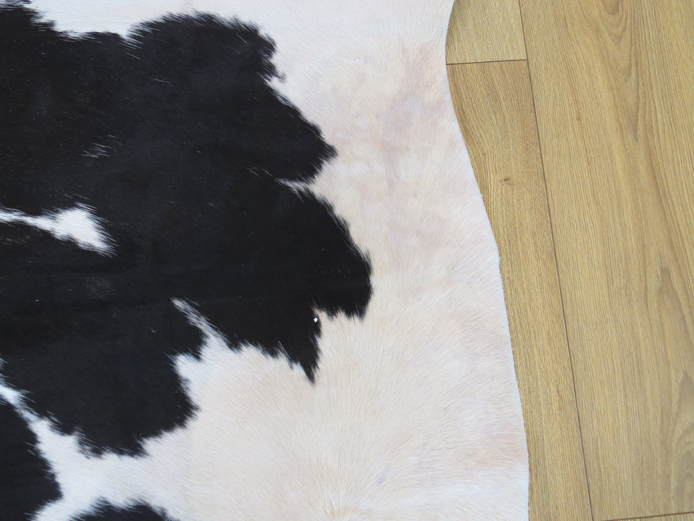 Cowhide Medium  - Black & White SKU 760